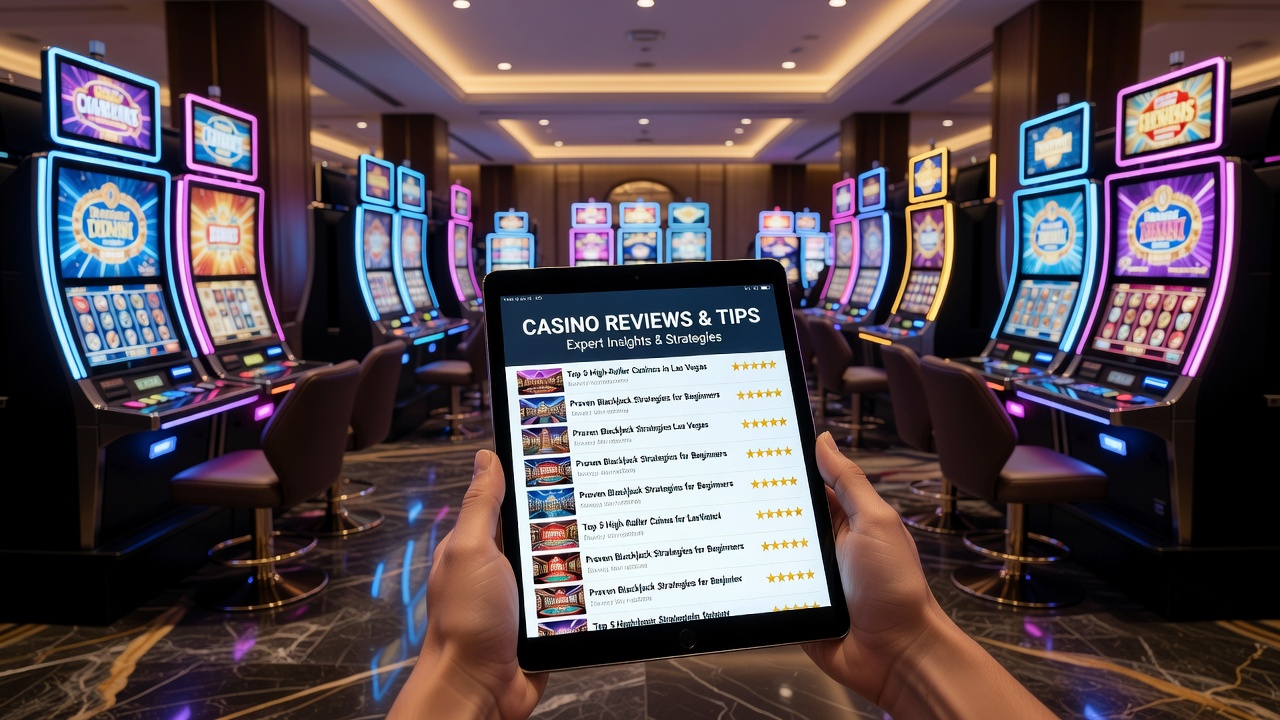 Detailed casino review dashboard displaying ratings, licensing details, and performance metrics for multiple platforms