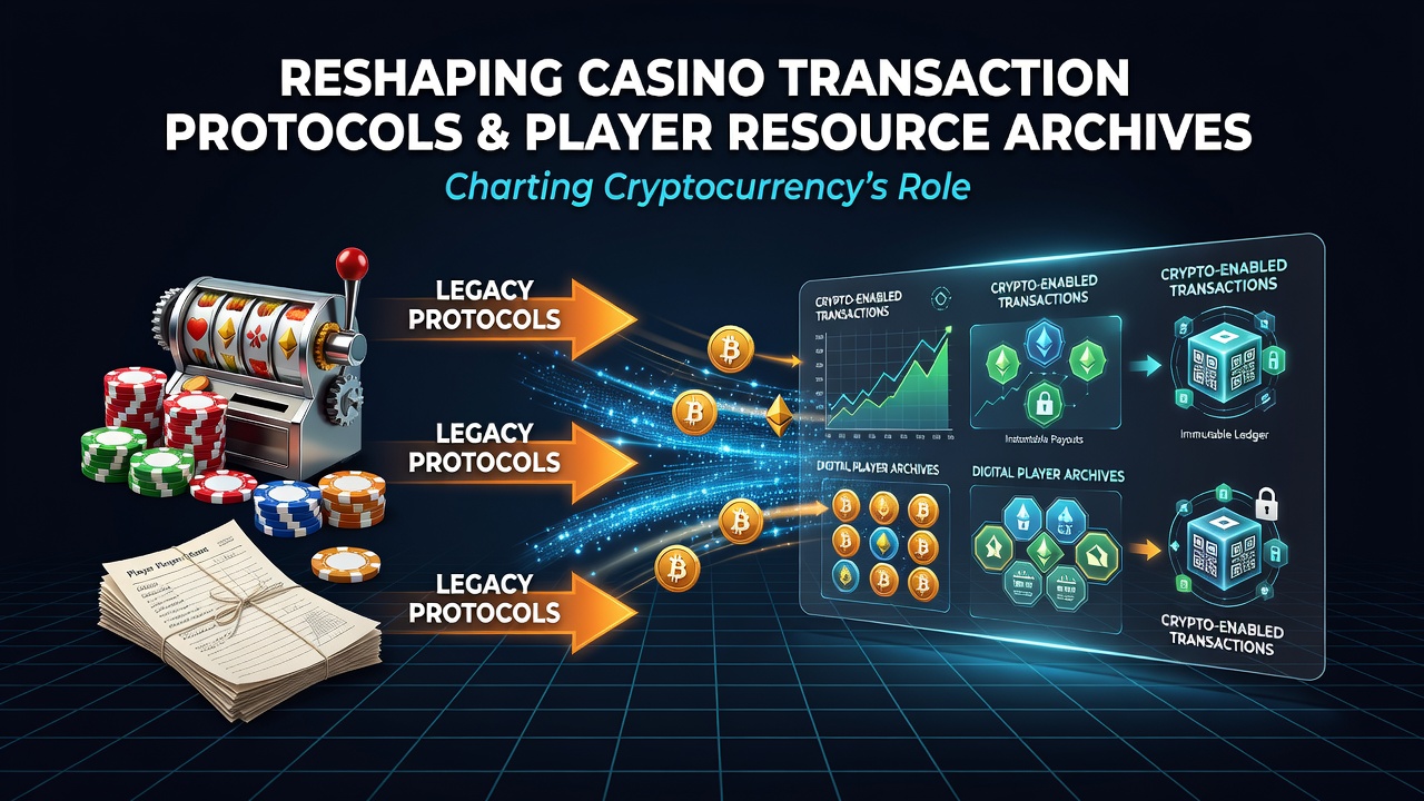 Cryptocurrency transaction flow in casino systems showing blockchain integration with payment protocols