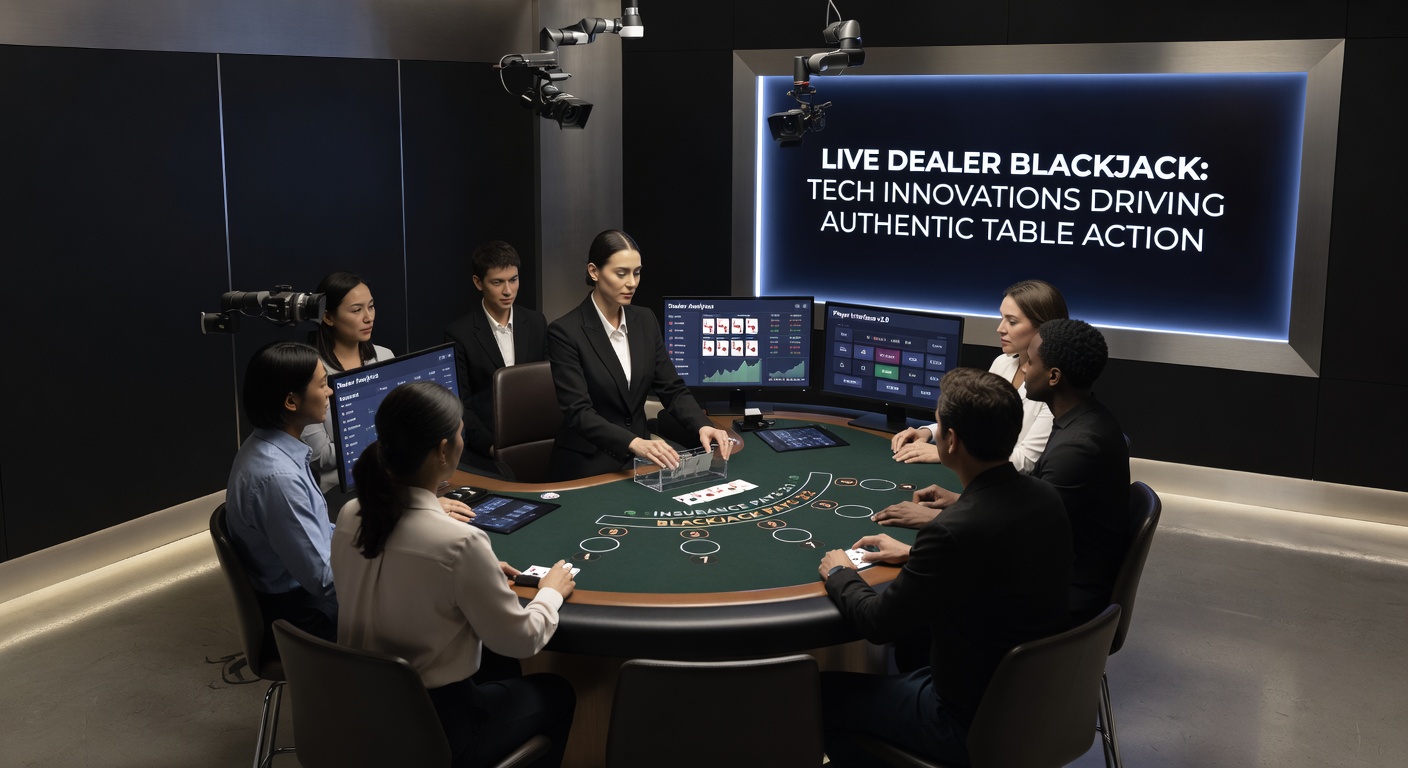 Close-up of high-tech studio setup with multiple cameras, monitors displaying player interfaces, and AI overlays tracking cards
