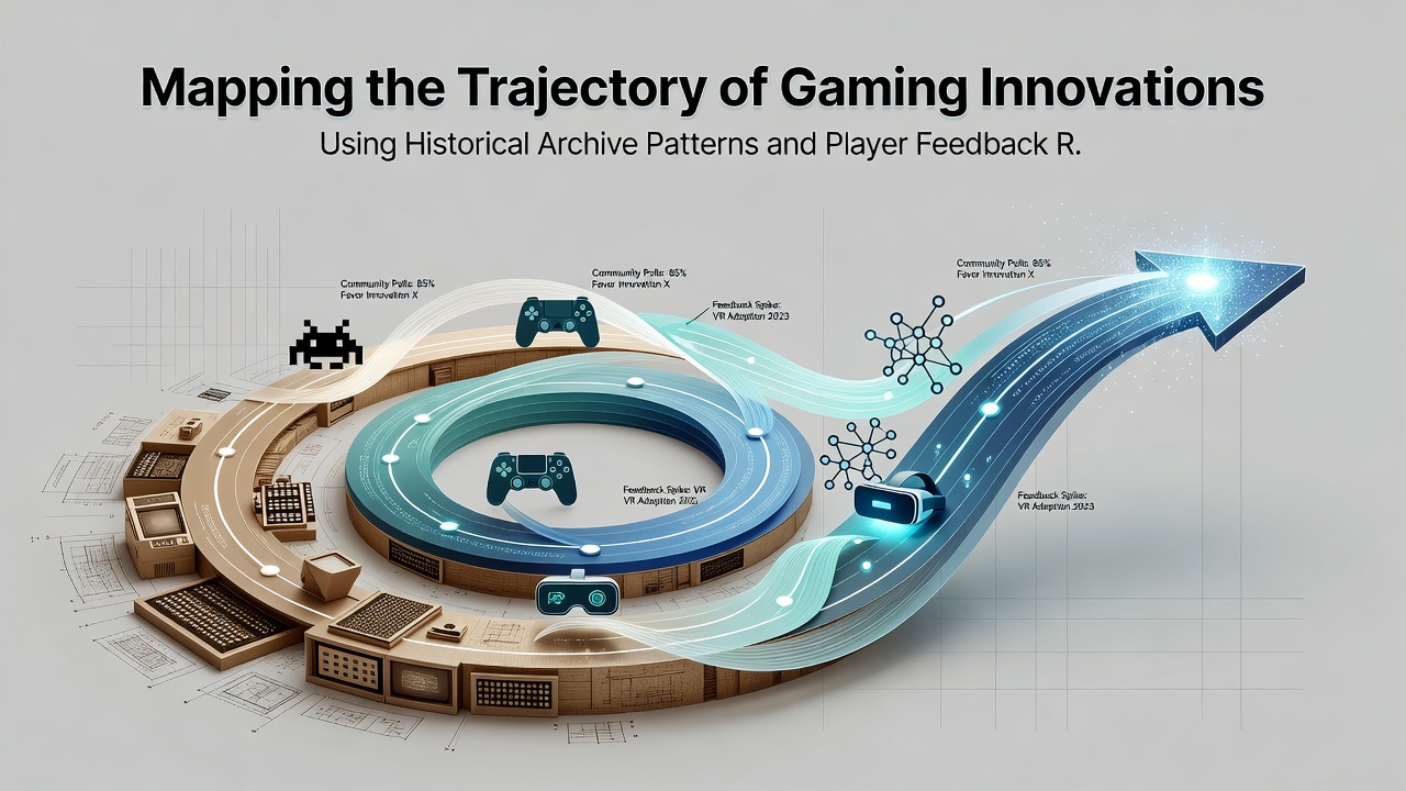 Visualization of gaming innovation trends mapped from archives and feedback data through mid-2026